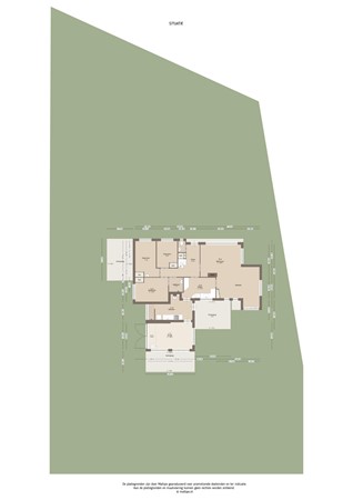Floorplan - Achterweg 14, 4161 BC Heukelum